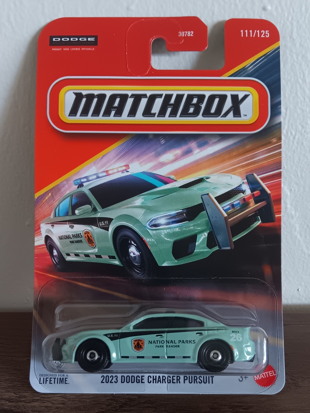 Matchbox 2023 Dodge Charger Pursuit - National Parks